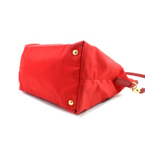 Prada Shopping Tela Rossa