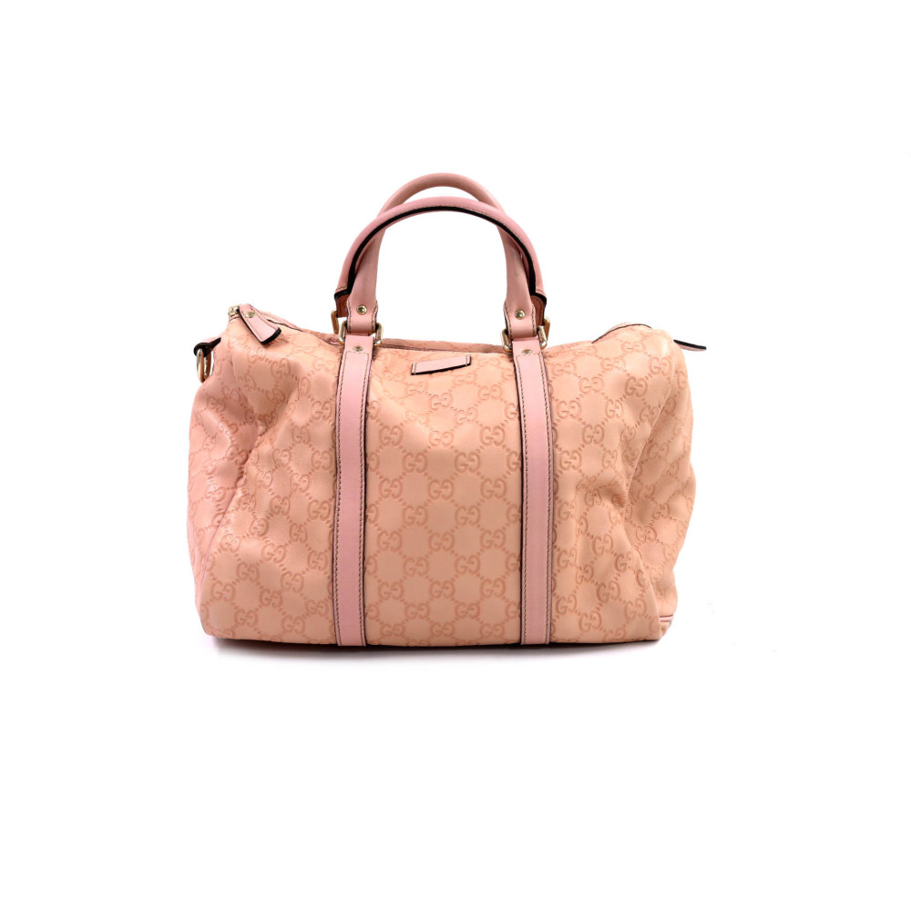 Gucci Boston Bauletto Pelle Guccissima Cipria