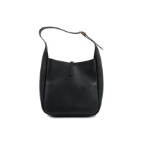 Saint Laurent Le 5 à 7 Pelle Martellata Nera