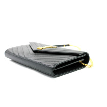 Saint Laurent Cassandre Pelle Nera