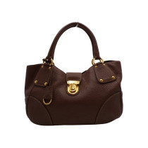 Prada Shopping Pelle Marrone