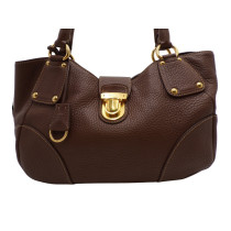 Prada Shopping Pelle Marrone