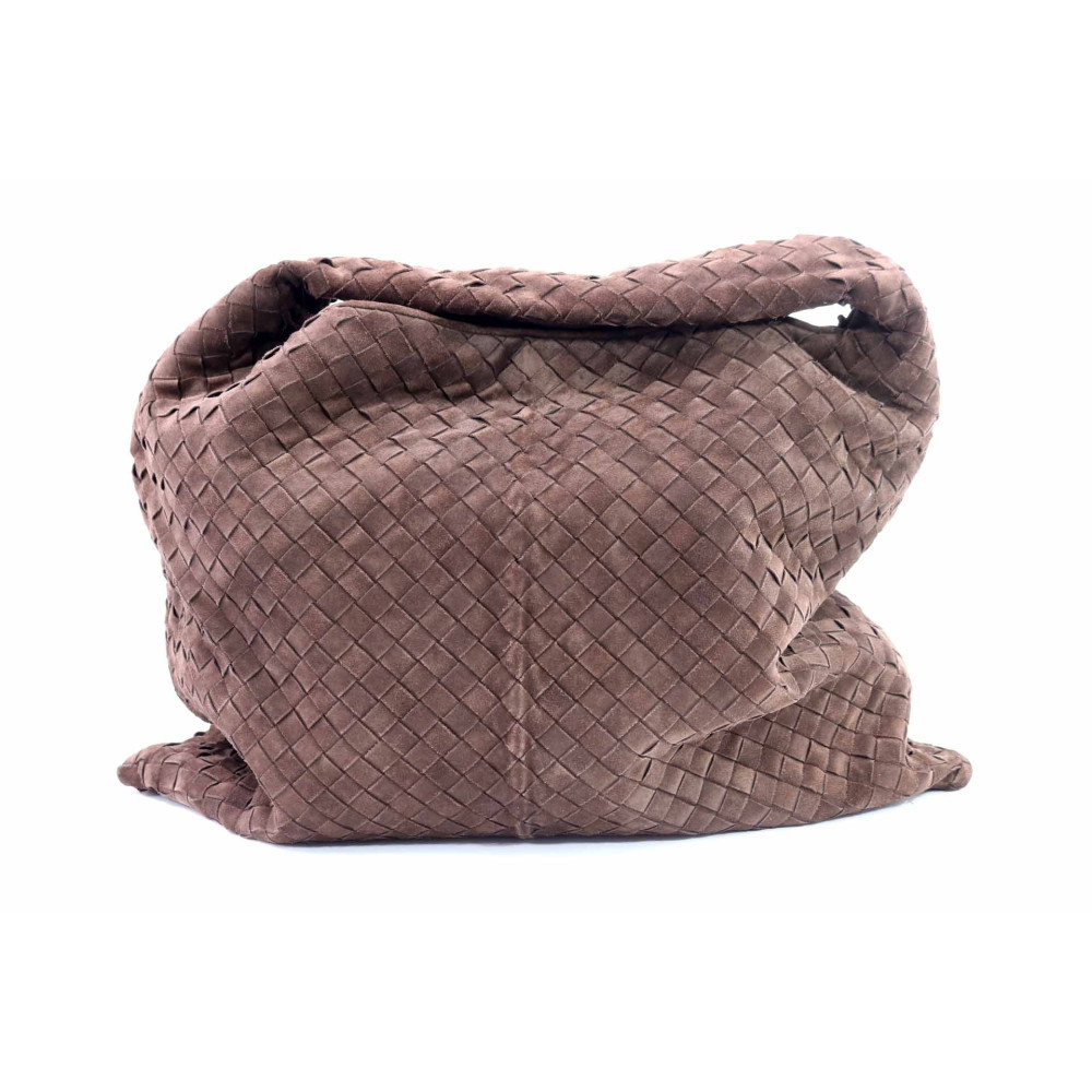 Bottega Veneta Hobo Camoscio Marrone