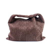 Bottega Veneta Brown Suede Hobo