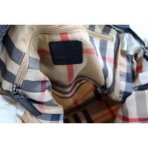 Burberry Shopping Tela Bianca