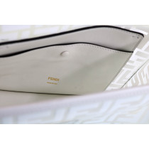 Fendi Kan PVC e Pelle Bianca