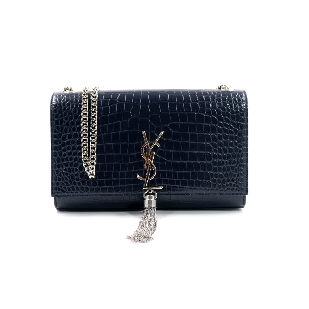 Saint Laurent Kate Pelle Blu