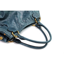 Miu Miu Tote Bag Pelle Blu