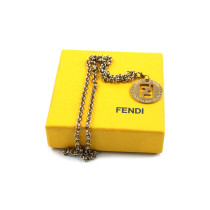 Fendi Collana Metallo Oro