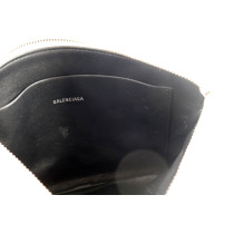 Balenciaga Pochette Pelle Bianca