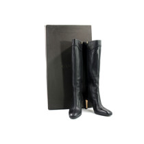 Gucci Stivali Pelle Nera