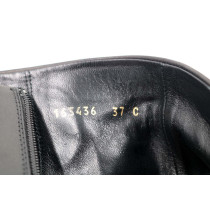 Gucci Stivali Pelle Nera