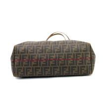 Fendi Shopping Roll Bag Zucca Marrone