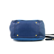 Miu Miu Bowling Pelle Blu