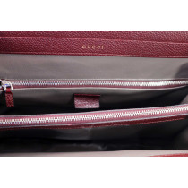Gucci Zumi Pelle Martellata Bordeaux