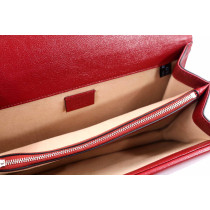 Gucci Dionysus Media Tweed Nero e Pelle Rossa