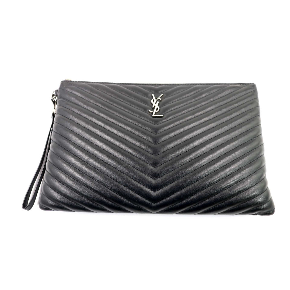Saint Laurent Pochette Cassandre Pelle Nera