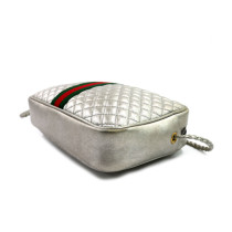Gucci Marmont Camera Bag Pelle Argento