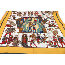 Hermes Foulard "Le Temps Des Marionnettes"
