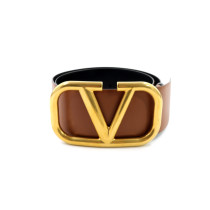 Valentino Cintura Pelle Marrone