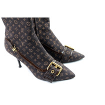 Louis Vuitton Stivaletti Tessuto Idylle Marrone