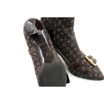 Louis Vuitton Stivaletti Tessuto Idylle Marrone