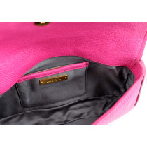 Miu Miu Pochette Pelle Ciclamino Fluo