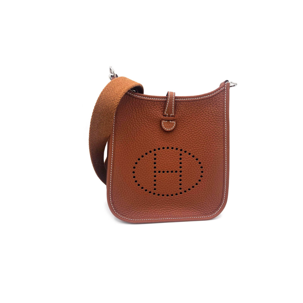 Hermes Evelyne Mini Pelle Gold