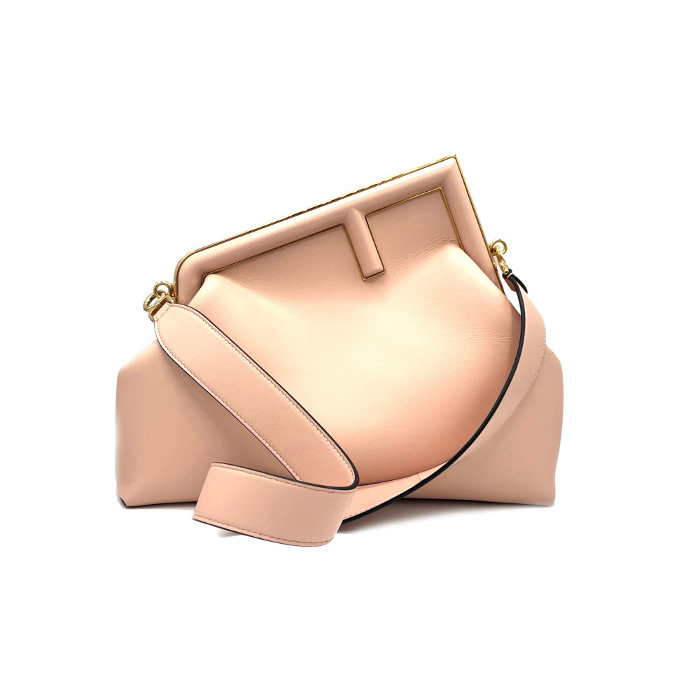 Fendi First Pelle d'Agnello Rosa Cipria
