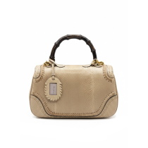 Gucci New Bamboo Pitone Beige