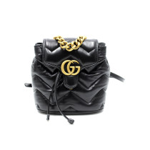 Gucci Zaino Marmont Pelle Nero