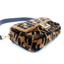 Fendi Baguette Montone Marrone e Nero