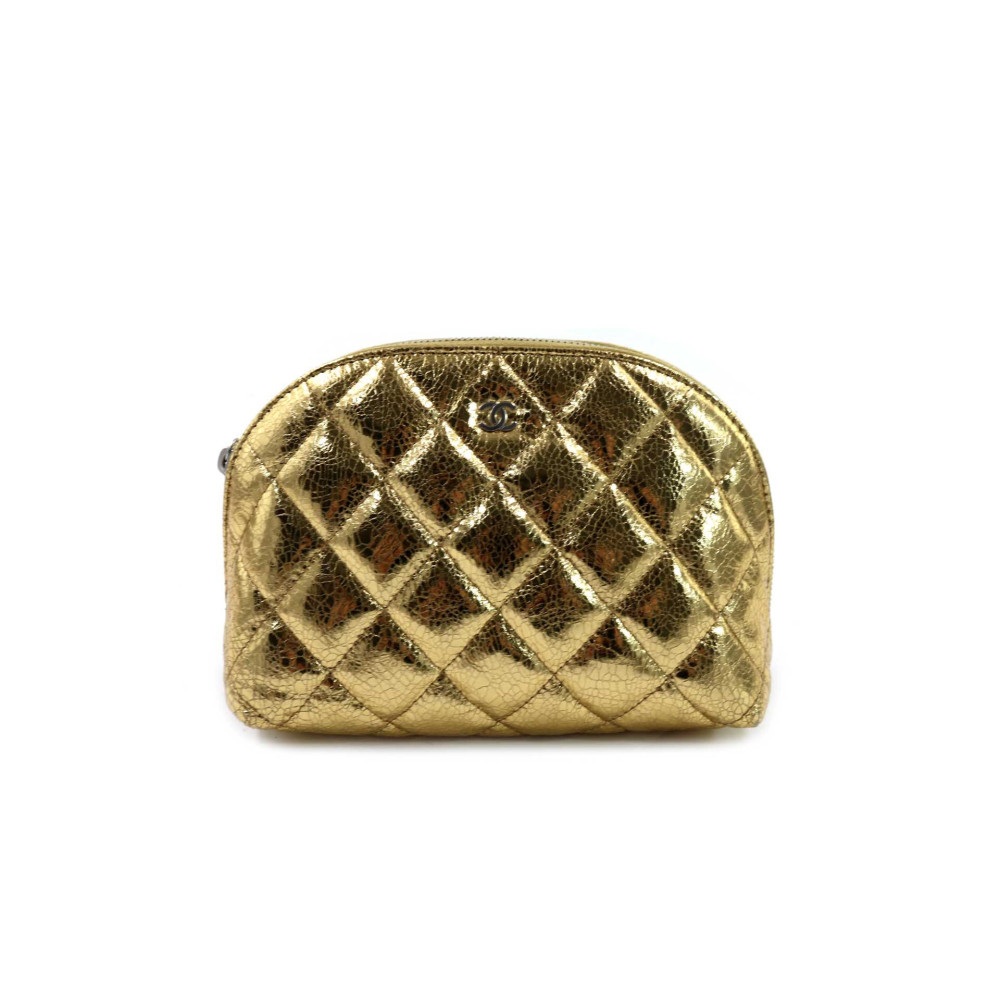 Chanel Pochette Pelle Oro