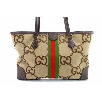 Gucci Shopping Ophidia GG Jumbo Marrone