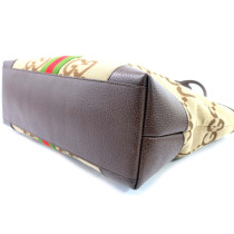 Gucci Shopping Ophidia GG Jumbo Marrone