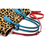 Prada Shopping Pelle di Struzzo e Cavallino Multicolor
