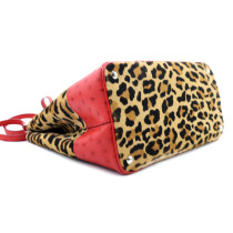 Prada Shopping Pelle di Struzzo e Cavallino Multicolor