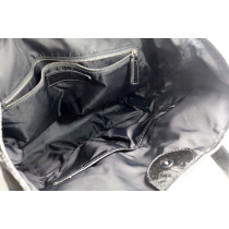 Burberry Tote Bag Nylon Nero e Grigio