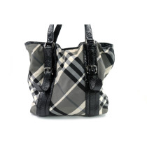 Burberry Tote Bag Nylon Nero e Grigio