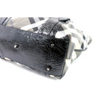 Burberry Tote Bag Nylon Nero e Grigio