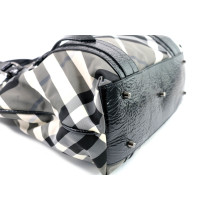 Burberry Tote Bag Nylon Nero e Grigio