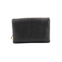 Saint Laurent Cassandre Mini Black Leather