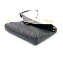 Saint Laurent Cassandre Mini Cuir Noir