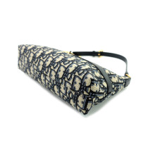 Dior Montaigne 30 Hobo Mini Tela Oblique Blu