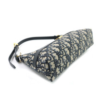 Dior Montaigne 30 Hobo Mini Tela Oblique Blu