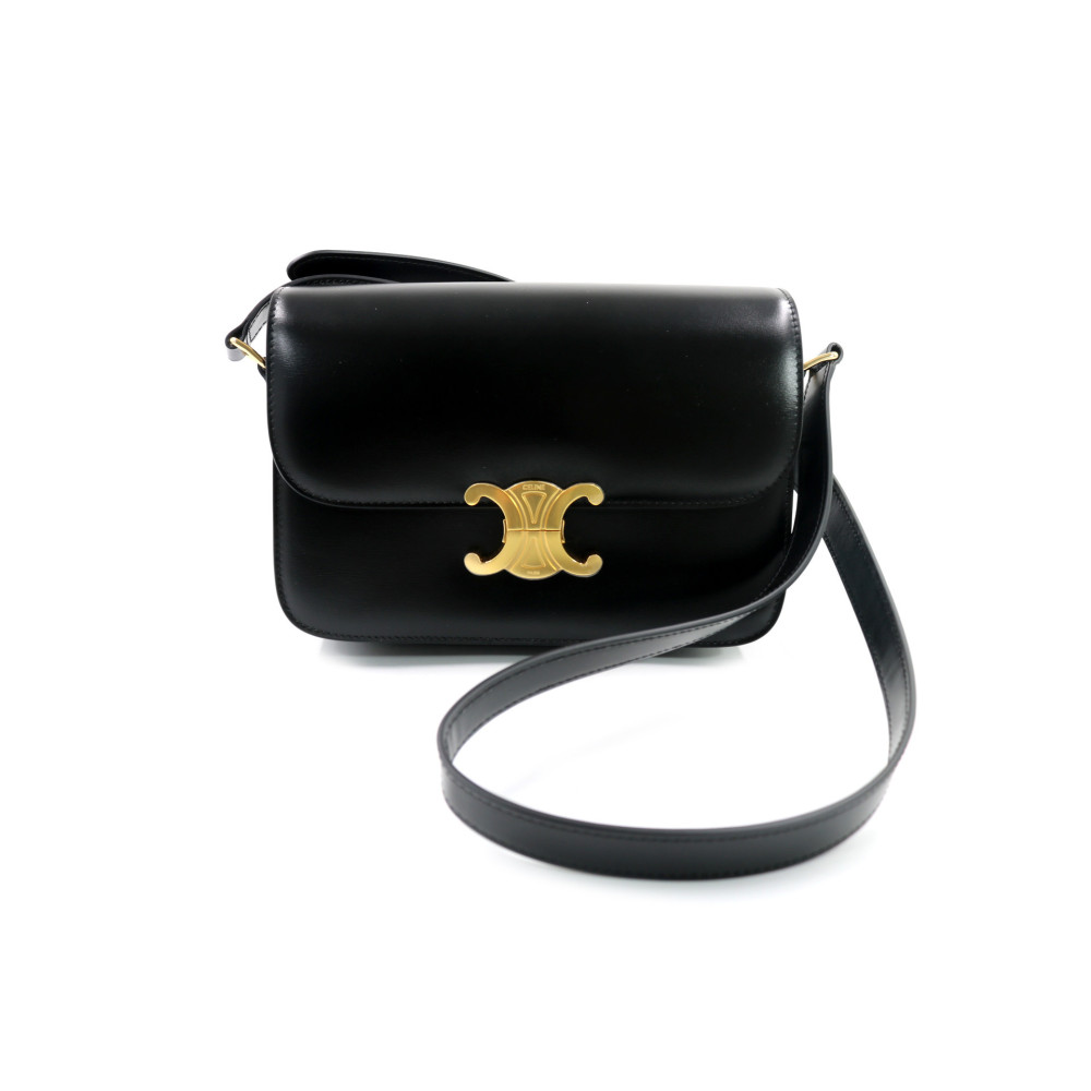 Celine Triomphe Classique Pelle Nera