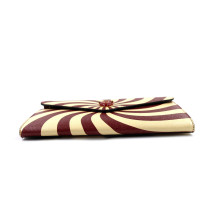 Gucci Pochette Fragola Grande Pelle Rosso e Beige