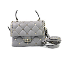 Valentino Candystud Pelle Grigia