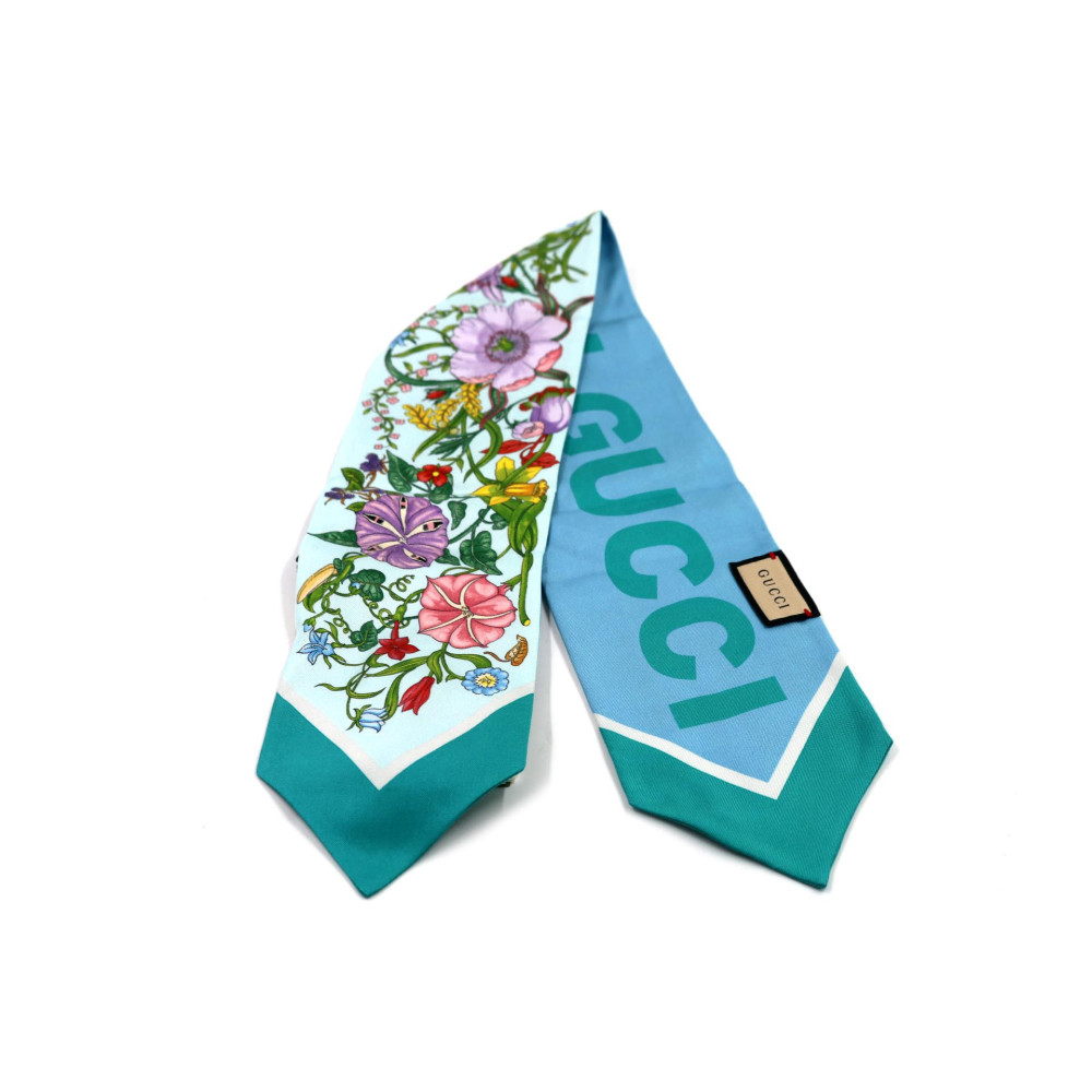 Gucci Twilly Seta Azzurra