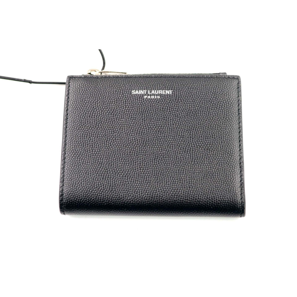 Saint Laurent Portafoglio Pelle Nera